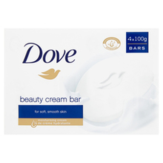 Dove Krémová tableta (Beauty Cream Bar) 4 x 100 g woman