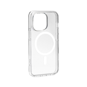 PURO LITEMAG PRO - pouzdro iPhone 15 Pro MagSafe (průhledné)