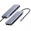 Ugreen multifunkční HUB 9v1 USB Typ C - HDMI, DP, VGA, 2 x USB, RJ45 Ethernet, čtečka SD/TF karet, USB Typ C PD 100W šedý (CM274)