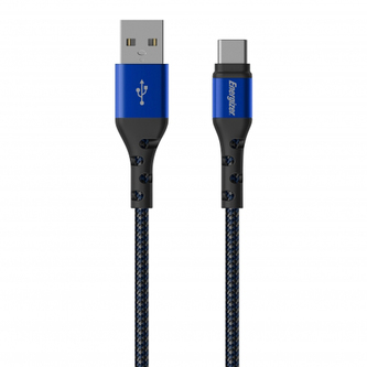 Energizer Ultimate - propojovací kabel USB-A k USB-C 2 m (modrý)