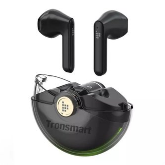 Bezdrátová Bluetooth sluchátka do uší Tronsmart Battle Gaming TWS In-Ear Waterproof IPX5 Black (449556)