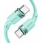 Joyroom kabel USB typu C – USB typu C PD 60W 1,2 m zelený (S-1230N9)