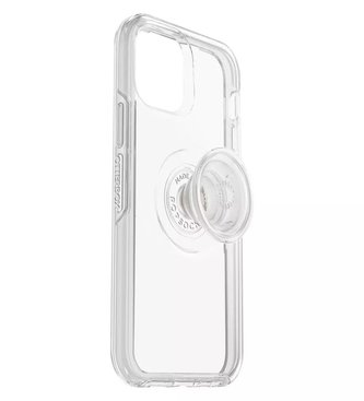 OtterBox Symmetry Clear POP - ochranné pouzdro s PopSockets pro iPhone 12/12 Pro (čiré) [P]