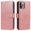 Magnet Case elegantní kryt pouzdra s chlopní a funkcí stojánku iPhone 14 Plus růžový