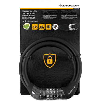 Dunlop - Zámek na kolo (černý)