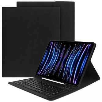 Klávesnice Etui SC Pen pro Apple iPad Pro 12.9 2020 / 2021 / 2022 černá