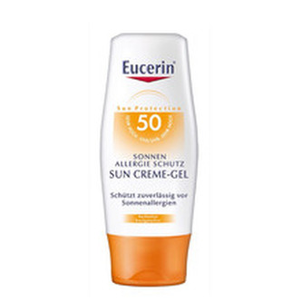 Eucerin Ochranný krémový gel na opalování proti sluneční alergii SPF 50 (Sun Creme Gel) 150 ml unisex