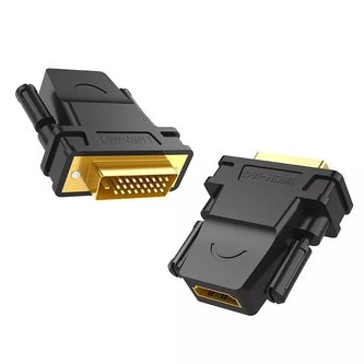 UGREEN HDMI adaptér (samice) – DVI 24 1 (samec) FHD 60 Hz černý (20124)