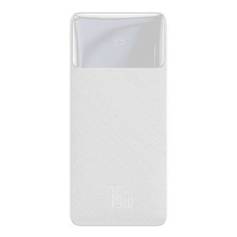 Powerbanka Baseus Bipow 10000mAh, 2xUSB, USB-C, 15W (bílá)