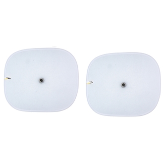 Dunlop - Sluneční clona na boční okna auta 36x44 cm 2 ks (modrá)