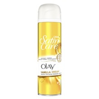 Gillette Gel na holení Oley Satin Care Vanilkový sen (Vanilla Dream) 200 ml woman