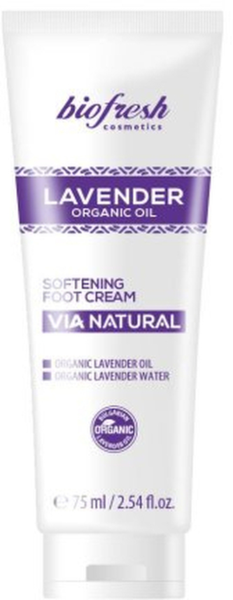 Biofresh změkčující krém na nohy s levandulovým olejem Lavender 75 ml