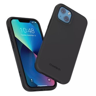 Pouzdro Choetech MFM Anti-drop Made For MagSafe pro iPhone 13 černé (PC0112-MFM-BK)