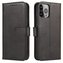SMagnet Case pro iPhone 14 Pro je elegantní pouzdro s odklápěcím krytem a funkcí stojánku černé barvy