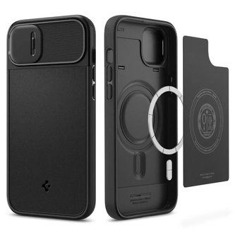 Etui Spigen Optik Armor Mag MagSafe pro Apple iPhone 14 Plus Black