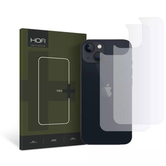 Hydrogelová fólie Hofi Hydroflex Pro Back Protector pro 2-balení zad pro Apple iPhone 14 Plus Clear