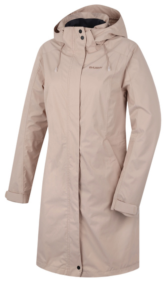 Dámský hardshell kabát Nut L beige - XXL