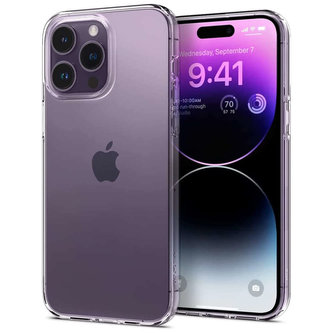 Etui obudowa pouzdro Spigen Liquid Crystal pro Apple iPhone 14 Pro Crystal Clear