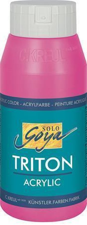Akrylová barva "TRITON SOLO GOYA", fialovo červená, 750 ml, KREUL