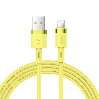 Joyroom kabel USB - Lightning 2,4A 1,2 m (S-1224N2 žlutý)