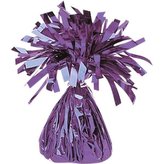 Ciężarek do balonów foliowych purpurowy 170g