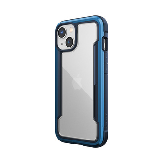 X-Doria Raptic Shield - hliníkové pouzdro pro iPhone 14 (testováno při pádu z výšky 3 m) (Marine Blue)