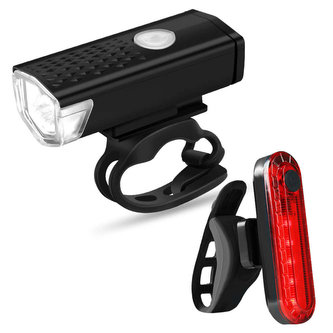 Světlo na kolo na řídítka Vodotěsné světlo na kolo na baterie LED zadní světlo