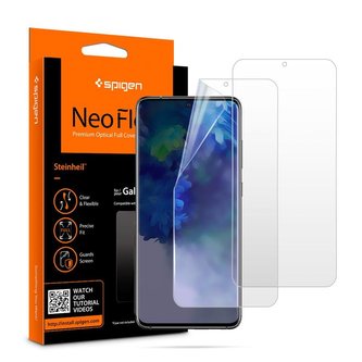 2x Folia ochronna Spigen Neo Flex HD do Galaxy S20 Plus Case Friendly