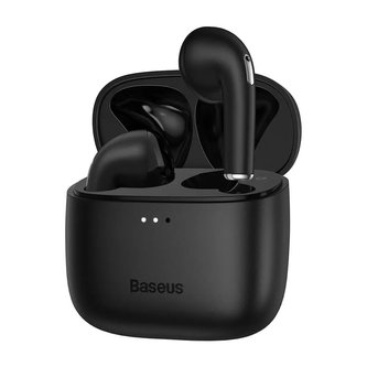 Bezdrátová sluchátka Baseus E8 Bluetooth 5.0 TWS vodotěsná IPX5 černá (NGE8-01)