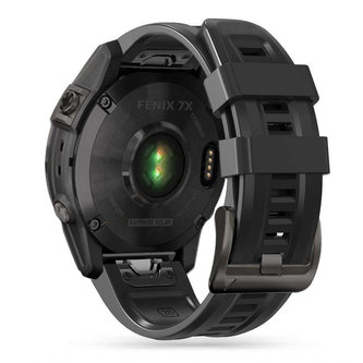 Sportovní řemínek Iconband pro Garmin Fenix ​​​​5/6/6 Pro / 7 Black