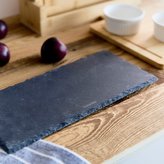 Odkládací prkénko | STONE | obdélníková břidlice s | 30X13,5 CM | 893884 Homla