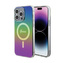 Guess IML Iridescent MagSafe - pouzdro pro iPhone 15 Pro (černé)