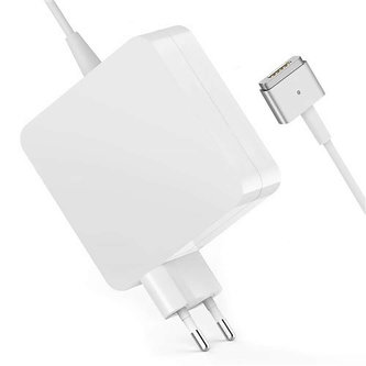 60W nabíjecí adaptér pro Apple MacBook MagSafe 2 typ T bílý notebook