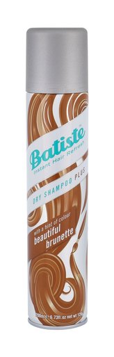 Batiste Suchý šampon pro hnědé odstíny vlasů (Dry Shampoo Plus Beautiful Brunette) Suchý šampon pro hnědé odstíny vlasů (Dry Shampoo Plus Beautiful Brunette) - Objem 200 ml woman