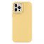 Eco Case Case pro iPhone 12 Pro Max Silikonový kryt Phone Cover Yellow