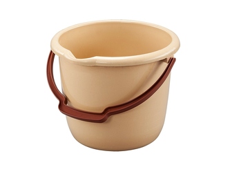 Vědro 12L PH s výlevkou  TRG béžová/šedá