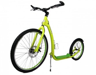 Koloběžka Sedco Touring 26-20 žlutá - SNÍŽENÁ JAKOST - NIŽŠÍ NOSNOST VÝROBKU - POUZE DO 60 KG