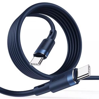 Kabel Joyroom S-1230n9 typ-c na typ-c pd60w/3a 120cm modrý
