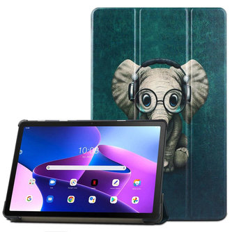 Etui SmartCase pro Lenovo Tab M10 Plus 10.6 3rd Gen Happy Elephant
