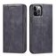 Magnet Fancy Case Case pro iPhone 12 Pro Pouch Card Wallet Card Stojan na karty Black