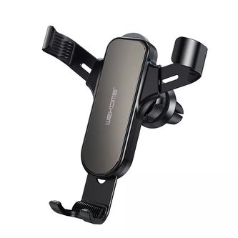 WK Design K Captain Series Car gravitační držák s nožem na opasek a rozbíječem oken telefonu černý (WA-S53)