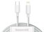 2x Kabel 1,5 m Baseus propojovací USB-C Type C do Lightning PD 20W bílý