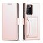 Magnet Card Case Case pro Samsung Galaxy S22 Ultra Cover Card Wallet Card Holder Pink