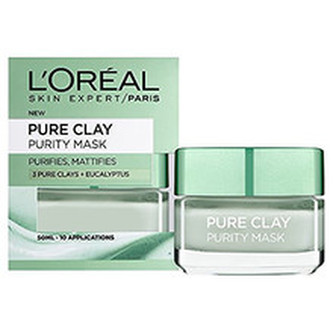 L´Oréal Paris Čisticí zmatňující maska Pure Clay (Purity Mask) Čisticí zmatňující maska Pure Clay (Purity Mask) - Objem 50 ml woman