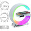 Multifunkční lampa s 15W QI bezdrátovou nabíječkou a Bluetooth reproduktorem Alogy Smart RGB Night Lamp White