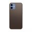 Pevné pouzdro s matným sklem Baseus s flexibilním rámem pro iPhone 12 mini černý (WIAPIPH54N-WS01)