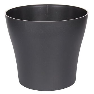 Tulipan Mat květináč antracitová průměr 24 cm