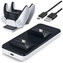 Dual Charger Dock pro 2x Pad Controllers TP5-0591 pro PlayStation 5 PS5 White & Black