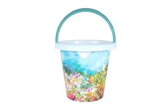 Vědro 10L PH dekor, výlevka  LOUKA