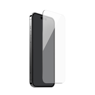 PURO Anti-Bacterial Tempered Glass - Tvrzené ochranné sklo s antimikrobiální ochranou pro iPhone 15 Pro Max